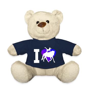 Balanceübungen Pferdegymnastik Voltigieren - Teddy - French Navy - Vorne