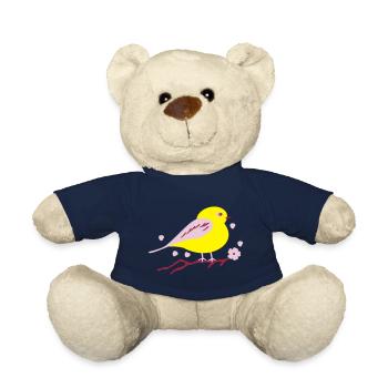 Birdie - Nounours - bleu marine - Devant
