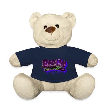 Berlin graffiti lettering - Teddy Bear - french navy - Front