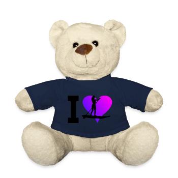 Standup Paddleboard Damen Standup Paddle Standup P - Teddy - French Navy - Vorne