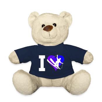 Freestyle Ski Ski Freestyle Hommes - Nounours - bleu marine - Devant