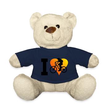 VTT VTT Vélo de montagne Femmes - Nounours - bleu marine - Devant