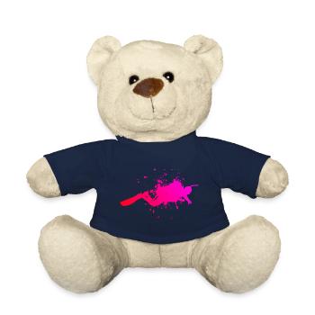 Scuba Diver Scuba Diver Scuba Diving - Teddy Bear - french navy - Front