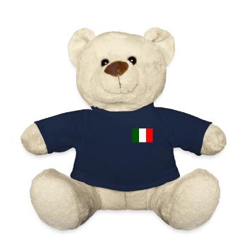 italian flag - Teddy Bear - french navy - Front