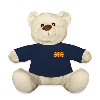 Mazedonien Flagge - Teddy - French Navy - Vorne