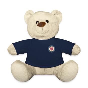 facteur cardiaque - Nounours - bleu marine - Devant