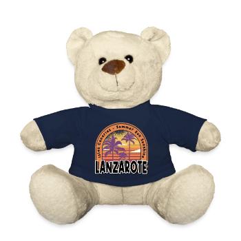 Lanzarote Sommer Sonne Strand Meer Palmen - Teddy - French Navy - Vorne