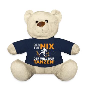 Tut nix, will nur tanzen! - Tänzer Tanzen - Teddy - French Navy - Vorne
