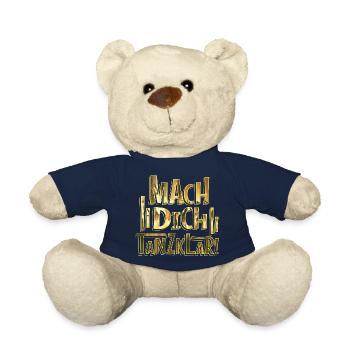 Mach Dich Tanzklar! - Tänzerin Tänzer Tanzen - Teddy - French Navy - Vorne