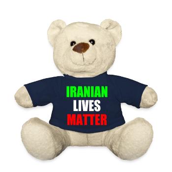 Iranian lives matter - Nounours - bleu marine - Devant