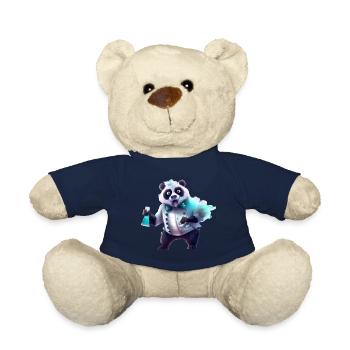 Panda scientist - Teddy Bear - french navy - Front