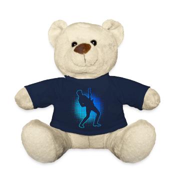 Electric guitar classical guitar Women electronic guitar - Teddy Bear - french navy - Front