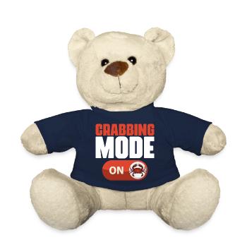 Cool Crabbing Mode Catching Crabs Crab Fisherman - Teddy - French Navy - Vorne