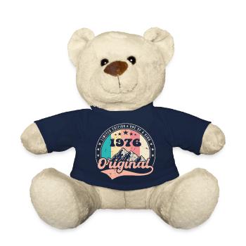 Geburtstagsgeschenk 1976 Frau | Jahrgang 1976 - Teddy - French Navy - Vorne