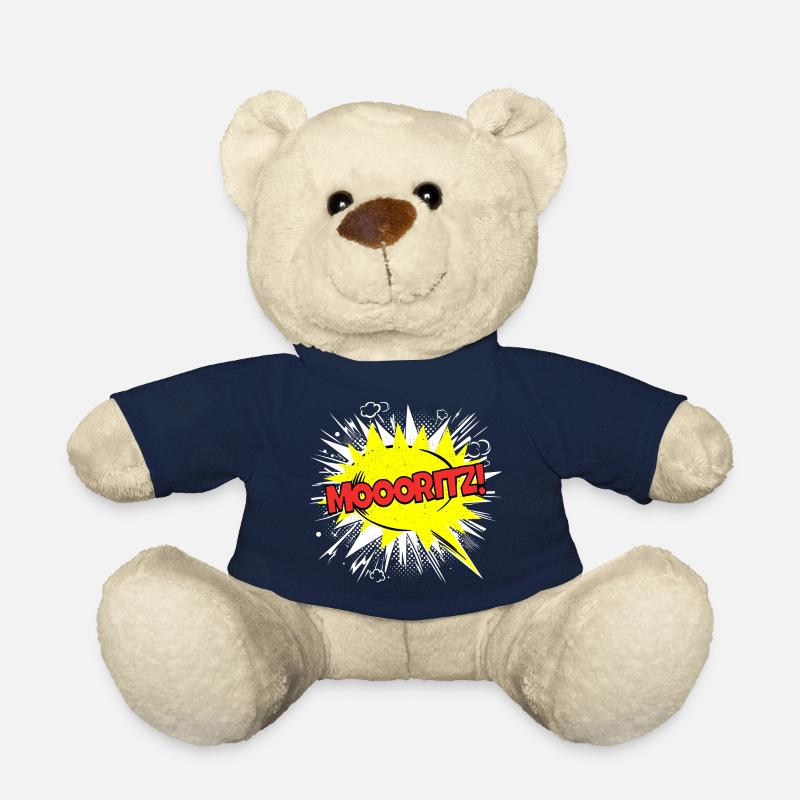 Moritz Name Lustige Sprechblase Moooritz! - Teddy - French Navy