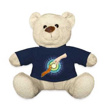 Hundepfote Menschenhand - Teddy - French Navy - Vorne