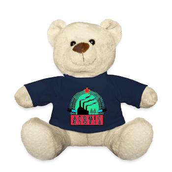 Atomic Utopia - Colour Emblem - Teddy Bear - french navy - Front
