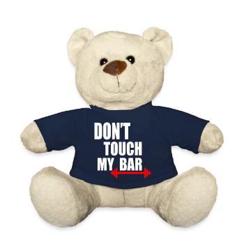 Dont touch my bar - Nounours - bleu marine - Devant