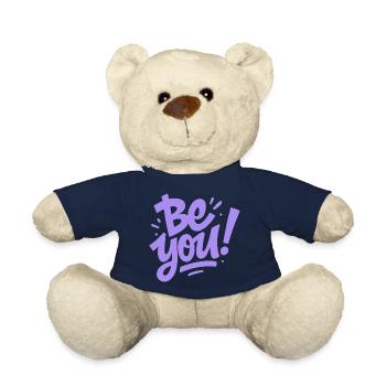 Sois toi-même ! - Nounours - bleu marine - Devant