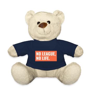 NO LEAGUE, NO LIFE. Design - Teddy - French Navy - Vorne