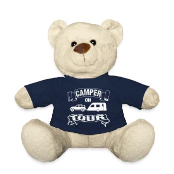 Camping - Teddy Bear - french navy - Front
