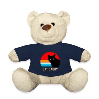 Cat Daddy - Teddy Bear - french navy - Front