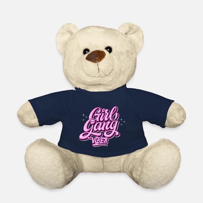 Ambiance de gang de filles - Nounours - bleu marine