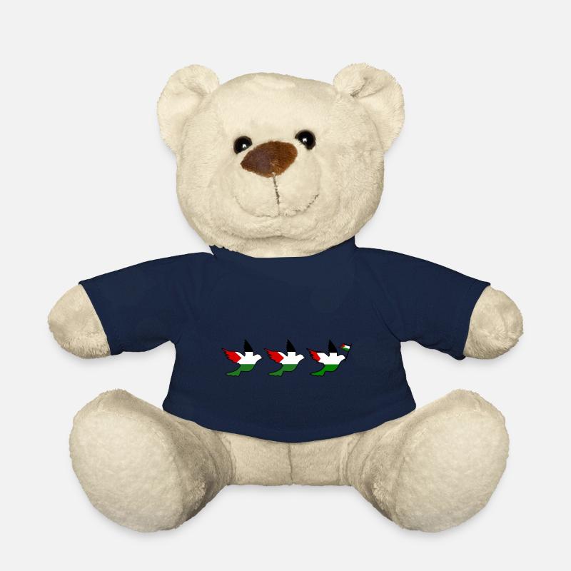 Free palestine - Nounours - bleu marine