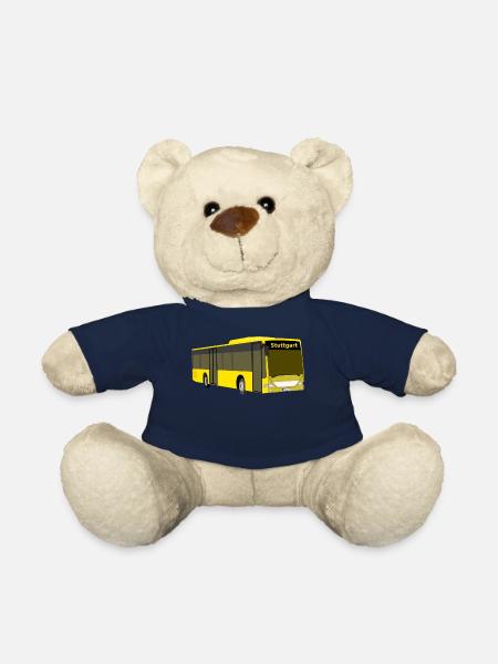 Autobus Stuttgart - Nounours - bleu marine