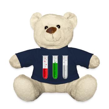 Augsburger Mischung - Rot Grün Weiß - Teddy - French Navy - Vorne