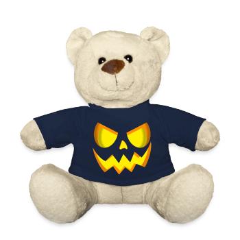 Halloween Pumpkin - Teddy Bear - french navy - Front