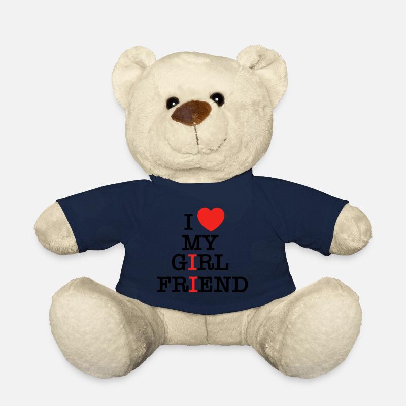 Ich liebe meine Freundin - Teddy - French Navy