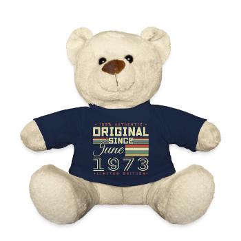 Geburtstagsgeschenk Juni 1973, Geschenk Juni 1973 - Teddy - French Navy - Vorne