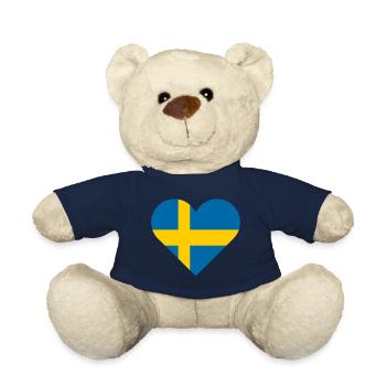 Suède - Nounours - bleu marine - Devant