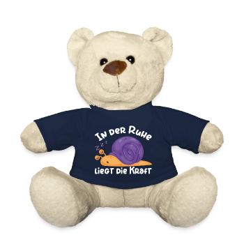 Schlafende Schnecke - Teddy - French Navy - Vorne