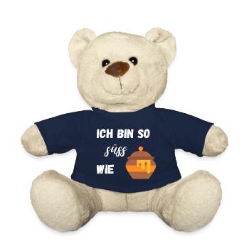 Ich bin so süss wie Honig - Teddy - French Navy - Vorne