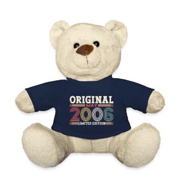 Original Mai 2006 Année 2006 Anniversaire 2006 - Nounours - bleu marine - Devant