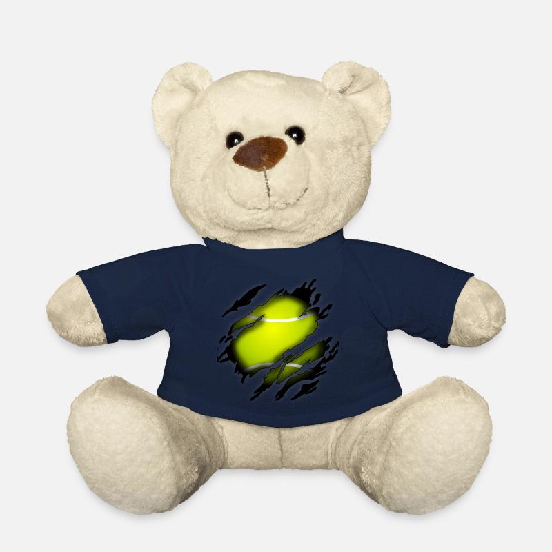 Tennis in me - Teddy Bear - french navy