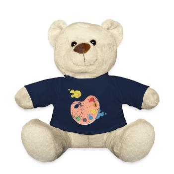 art - Teddy Bear - french navy - Front