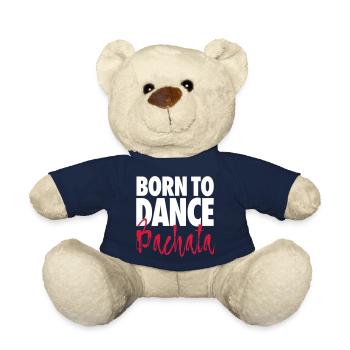 Born To Dance Bachata - Chemise Bachata - Nounours - bleu marine - Devant