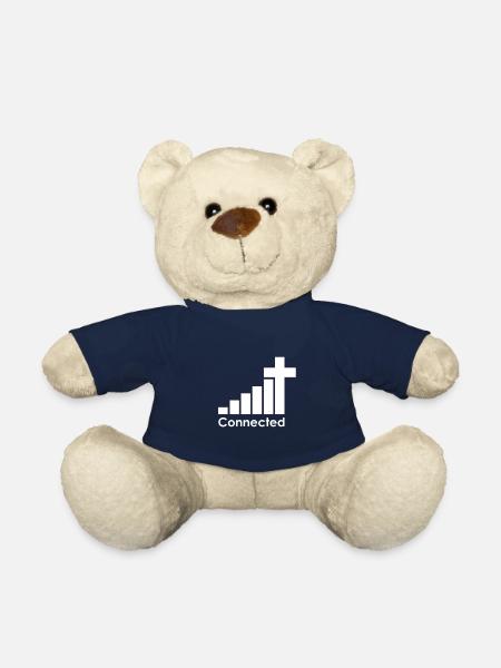 Connected - Teddy Bear - french navy