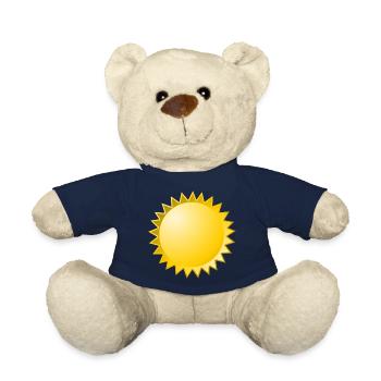 soleil - Nounours - bleu marine - Devant