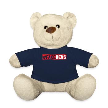 Fake News Hashtag Nachrichten - Teddy - French Navy - Vorne