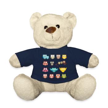 Eule - Teddy - French Navy - Vorne