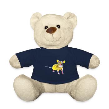 rat - Teddy Bear - french navy - Front