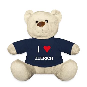I love Zürich - Teddy - French Navy - Vorne