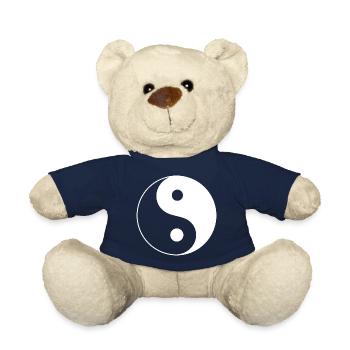 Yin Yang - Teddy Bear - french navy - Front