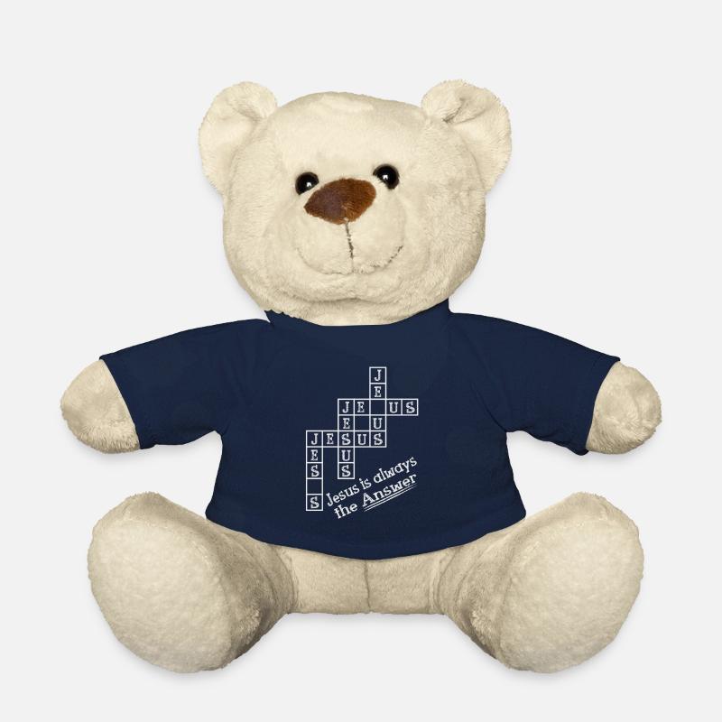 Jésus Jésus Jésus - Nounours - bleu marine