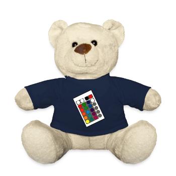 LED Fernbedienung - Beleuchtung Gamer Geschenk - Teddy - French Navy - Vorne