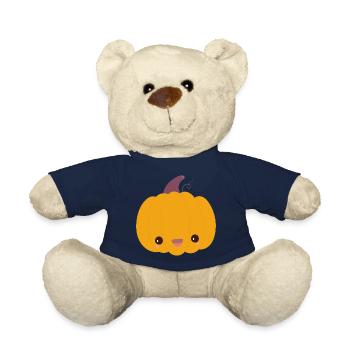 pumpkin - Teddy Bear - french navy - Front